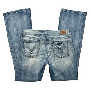 Y2K Levi’s 518 Super Low Jeans